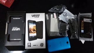 Yezz Andy 4E2 Unlocked Android Phone,w/interchangeable back cover UNBOXING part 1