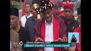 Djarot Saiful Hidayat Disambut Tarian Khas Mandailing Saat Berkampanye - iNews Siang 09/03