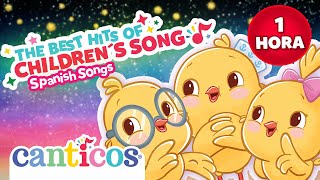 The best hits of children's songs | Songs in Spanish | Learn Spanish | Canticos