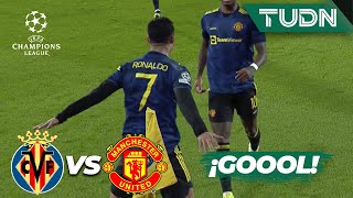 ¿Quién más? ¡GOOL de CR7! | Villarreal 0-1 Man United | Champions League 21/22 J5 | TUDN