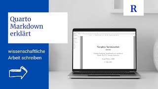 Wissenschaftliche Arbeit mit Quarto Markdown - eine Anleitung