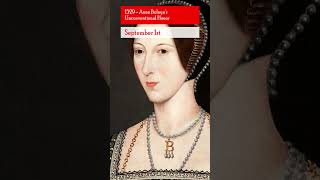 OTD: September 1 #AnneBoleyn #TudorIntrigue #history #staycurious