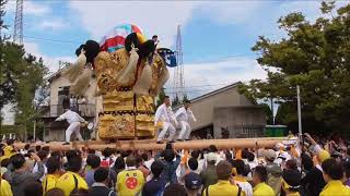 新居浜太鼓祭り２０１７　大江浜　庄内太鼓台