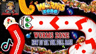 Cacing Besar Alaska DJ Tik Tok Terbaru Full Bass Markas Game || Worms Zone