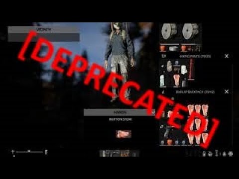 [DEPRECATED] Rotate items in DayZ Experimental (1.03) in under 60 seconds