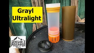 Do you Seek the Grayl?  Grayl Ultralight Water Filter