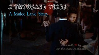A Thousand Years instrumental ~ A MALEC Love Story (Magnus Bane \u0026 Alec Lightwood)