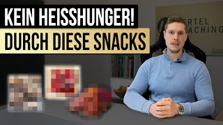 Abnehmen trotz Stress: DIE Snack-Liste für Vielbeschäftigte!