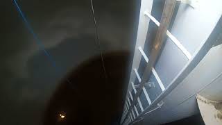 Inside a water tower