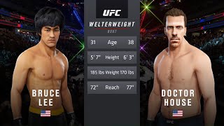 Bruce Lee vs. Doctor House - EA Sports UFC 3
