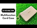 Coach Multifunction Card Case | Overview + What Fits | Affordable SLG Review