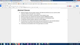Java Programming 2 - Abstract Classes and Interfaces Part 2/2