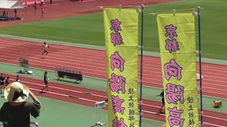 2018京都府陸上選手権　男子4×400mリレー予選5組　京産大C