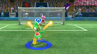 Football (Extra Hard) Team Yoshi vs Team Waluigi(CPU)- Mario and Sonic at The Rio 2016 Olympic Games