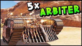 Crossout -  5X Arbiter Build!