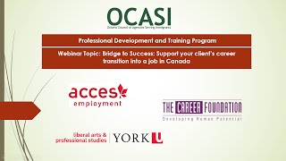 Bridging programs: Support your client’s career transition into a job in Canada