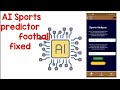 Ai predictor for sports outcome and how to use it