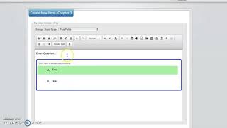 Creating tests in LinkIt