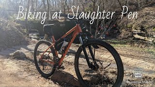 Biking at Slaughter Pen