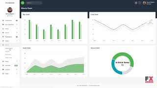 Webadmin - Responsive Admin Dashboard Template TMT | Free Template K