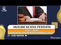 Hukum Acara Perdata 03 | Asas-asas Hukum Acara Perdata Indonesia (I) #universitasterbuka #kuliah