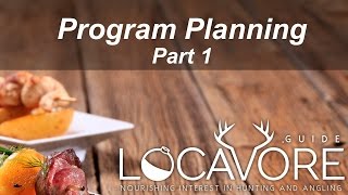 Program Planning Part 1