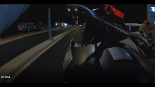 KTM 990 SuperDuke (x2) - Patras By Night