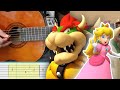 Peaches / Bowser / Guitarra Tutorial / Fácil / Cover