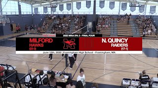 QATV Sports: Milford vs North Quincy Boys Volleyball (June 13, 2022)