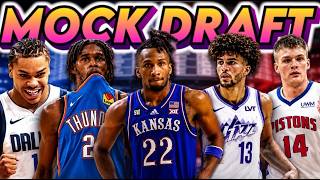 2026 NBA Mock Draft | FULL FIRST ROUND MOCK DRAFT | Mock Draft Monday!