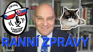 Ranní Zprávy 15. 02. 2025 ❤🥚🇨🇿🇸🇰♥️🐷🔔.