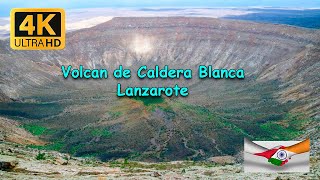 4K Dron Ultra HD I Volcan de Caldera Blanca LANZAROTE 🌋
