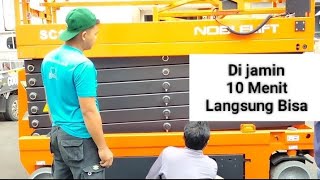 Cara Mengoperasikan Scissor Lift SC16H