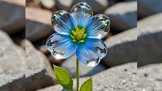 The Skeleton Flower (Diphylleia grayi) Nature's Transparent Beauty #skeleton #flowers