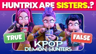 Only True Fans Can Get Them All Right! 🎯🔥 | Ultimate KPop Demon Hunters Quiz #68