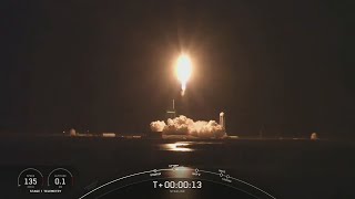 SpaceX launches Falcon 9 carrying Starlink satellites