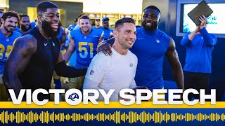 “Every Streak Starts At 1!” Sean McVay’s Victory Speech After Win vs. Raiders