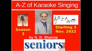 GD Sharma hosts Episode-2|A-Z of Karaoke Singing|Season-3|10 Nov 2022