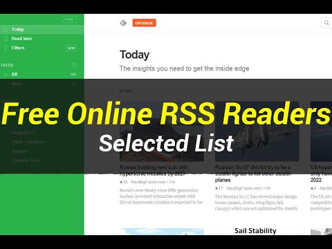 Top 5 Free Online RSS Readers