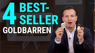 Gold kaufen 🔥 4 Bestseller Goldbarren im Vergleich 🔥