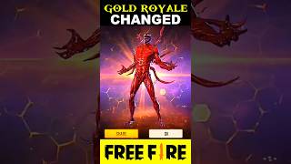 Gold Royale Changes😍Next Gold Royale Bundle🤑 #freefire #trending #shorts