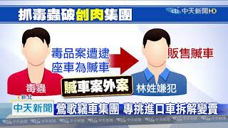 20200829中天新聞　新北逮竊車「刣肉」集團　專挑進口車拆解變賣