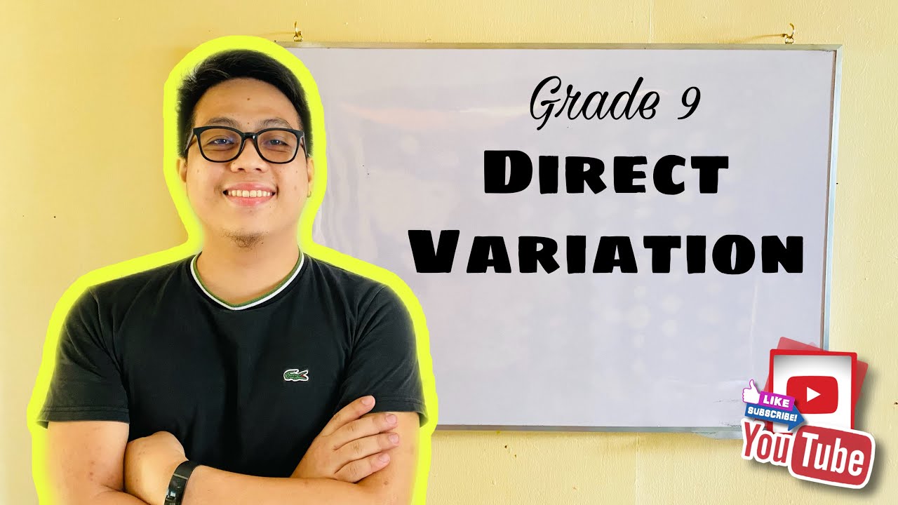 Grade 9: Variations - Direct Variation - YouTube