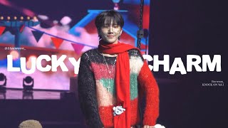 [4K] 241214 KNOCK ON Vol.1 DAY1 'Lucky Charm' 보이넥스트도어 운학 직캠 | BOYNEXTDOOR WOONHAK FOCUS