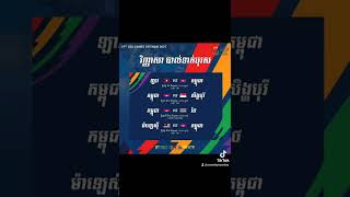 កាលវិភាគប្រកួតរបស់យើង sea games នៅវៀតណាម