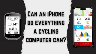 In 2024 Your iPhone Works Just As Good As a Bike Computer!