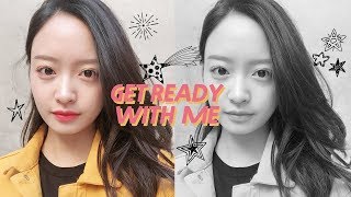 [GRWM]봄맞이 🐤노랑노랑한 옷 입은 날, 같이 준비해요💛( + 저 고민있어요! )/ Double Soup