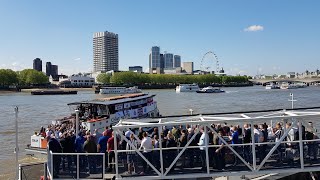 Geordie Armada Take Over The River Thames | NUFC Boat Trip To Fulham