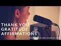 gratitude affirmation thank you affirmations with female voice and music