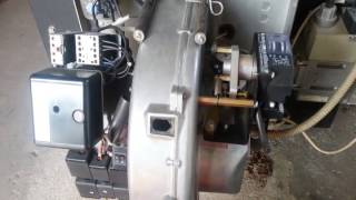 Accensione bruciatore a gas 511 kW